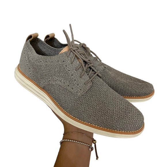 Cole Haan Gray Original grand Stitch lite Wing tip Shoes sz 9 main image 6